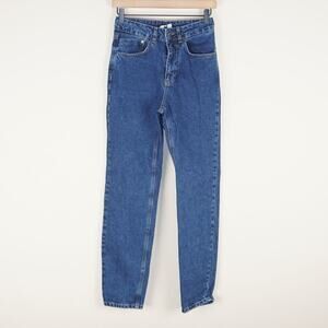 The Ragged Priest High Rise Tapered Leg Mom Blue Jeans Womens Sz 24